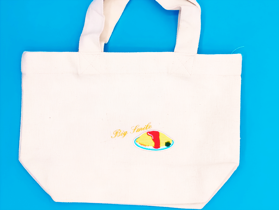 Big Smile オリジナル刺繍ミニトートバッグ