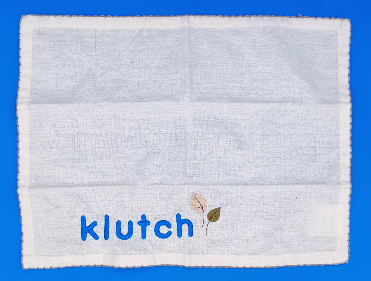 klutch オリジナル刺繍ランチョンマット