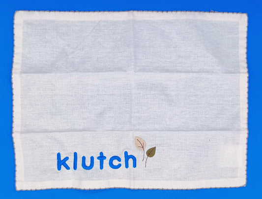 klutch オリジナル刺繍ランチョンマット