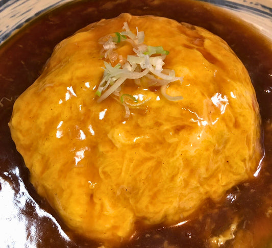 ふわふわ天津飯のあんかけセット「しょうゆ2つ・　塩２つ」※ご飯無し